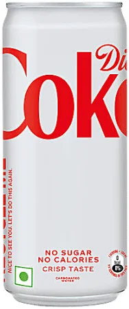 Coca-Cola Coke Diet Can 300ml