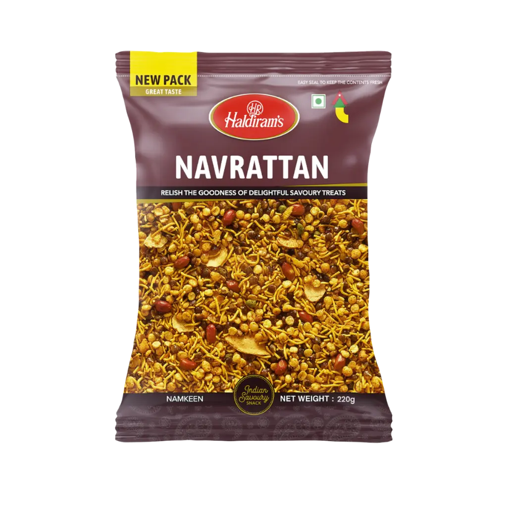 Navrattan Namkeen 220g | Haldiram 