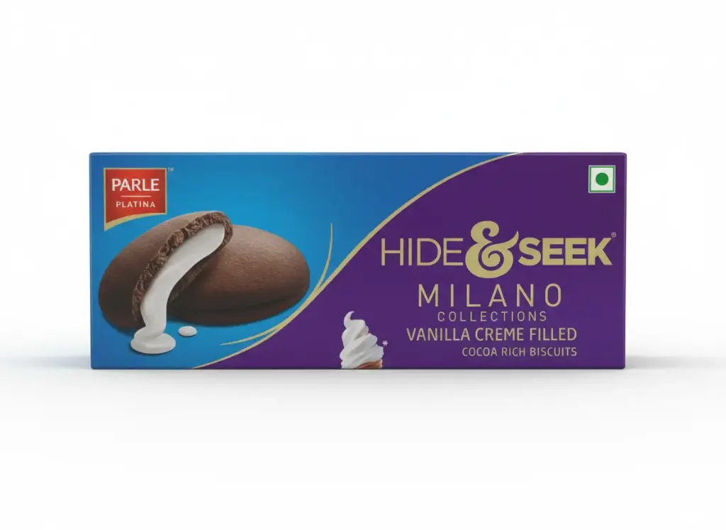 Parle HIDE&SEEK Milano Vanilla Creme Filled